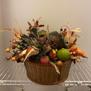 Fall harvest floral arrangement
